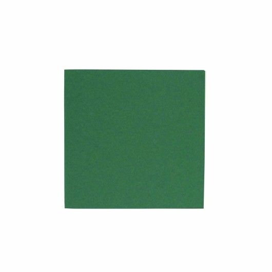 PACK 5 TARJETAS CUADRADAS DOBLES FOLDER VERDE OSCURO