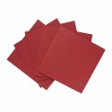 PACK 5 TARJETAS CUADRADAS DOBLES FOLDER BURDEOS