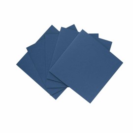 PACK 5 TARJETAS CUADRADAS DOBLES FOLDER AZUL JEANS 2