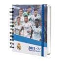 AGENDA ESCOLAR 2026/2027 DIA PAGINA M 11 MESES REAL MADRID