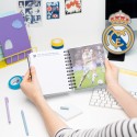 AGENDA ESCOLAR 2026/2027 DIA PAGINA M 11 MESES REAL MADRID