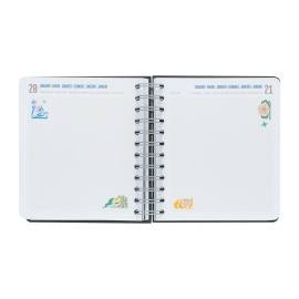 AGENDA ESCOLAR 2026/2027 DIA PAGINA M 11 MESES FLORAL CUBES 2
