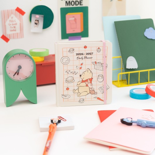 AGENDA ESCOLAR 2026/2027 DIA PAGINA M CON LOMO 11 MESES DISNEY WINNIE THE POOH