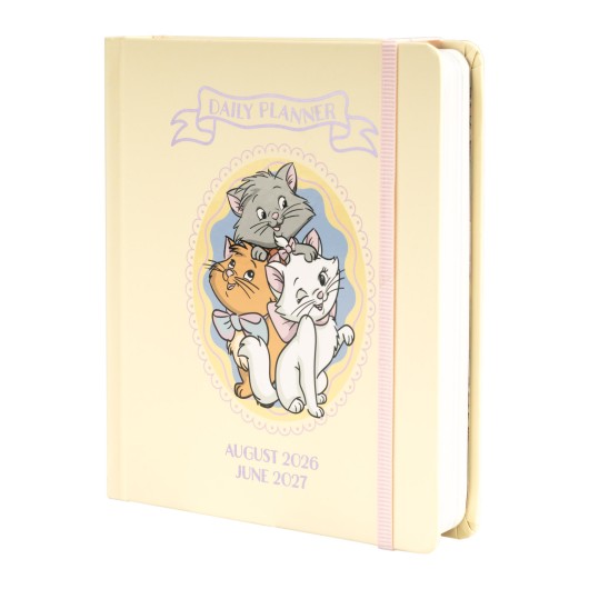 AGENDA ESCOLAR 2026/2027 DIA PAGINA M CON LOMO 11 MESES DISNEY LOS ARISTOGATOS