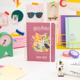 AGENDA ESCOLAR 2026/2027 SEMANA VISTA A5 12 MESES HARRY POTTER 2