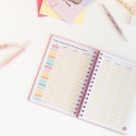 AGENDA ESCOLAR 2026/2027 SEMANA VISTA A5 12 MESES PUSHEEN FRUITS