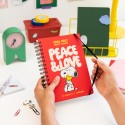 AGENDA ESCOLAR 2026/2027 SEMANA VISTA A5 12 MESES SNOOPY