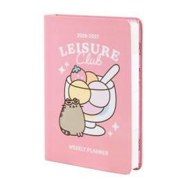 AGENDA ESCOLAR 2026/2027 SEMANA VISTA POCKET 17 MESES PUSHEEN TROPICAL VACATION