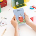 AGENDA ESCOLAR 2026/2027 SEMANA VISTA POCKET 17 MESES SNOOPY