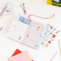 AGENDA ESCOLAR 2026/2027 SEMANA VISTA POCKET 17 MESES SNOOPY
