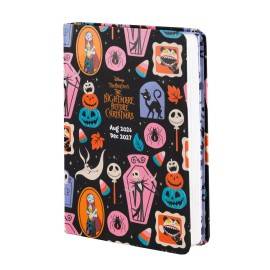 AGENDA ESCOLAR 2026/2027 SEMANA VISTA POCKET 17 MESES DISNEY PESADILLA ANTES DE NAVIDAD