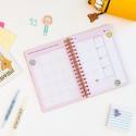 AGENDA ESCOLAR 2026/2027 SEMANA VISTA A5 12 MESES GARFIELD