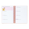 AGENDA ESCOLAR 2026/2027 SEMANA VISTA A5 12 MESES GARFIELD