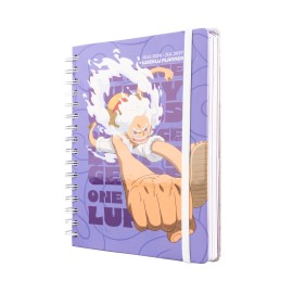 AGENDA ESCOLAR 2026/2027 SEMANA VISTA A5 12 MESES ONE PIECE GEAR 5