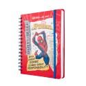AGENDA ESCOLAR 2026/2027 SEMANA VISTA A5 12 MESES MARVEL SPIDERMAN