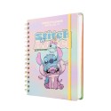 AGENDA ESCOLAR 2026/2027 SEMANA VISTA A5 12 MESES DISNEY STITCH Y ANGEL