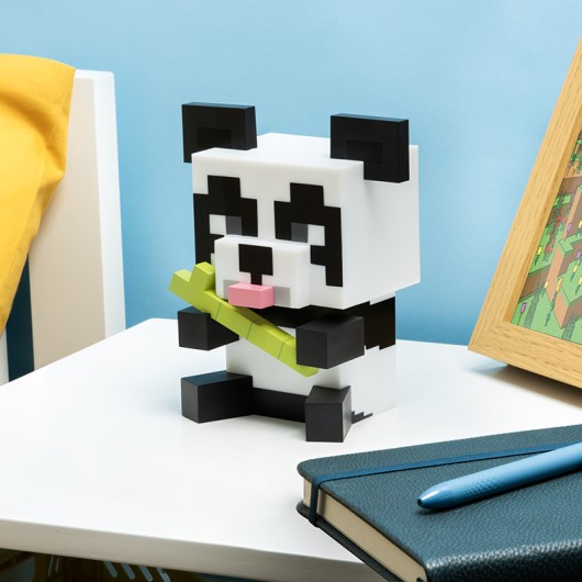 LAMPARA PANDA MINECRAFT