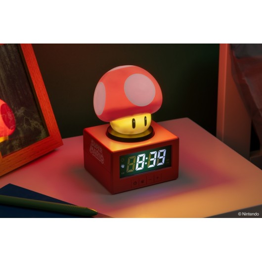 RELOJ DESPERTADOR ICON SETA MARIO