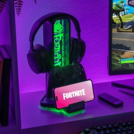 SOPORTE AURICULARES CON LUZ FORNITE