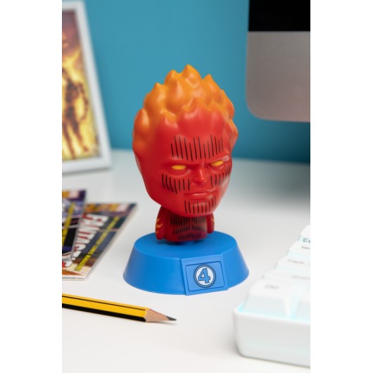 LAMPARA ANTORCHA HUMANA LOS 4 FANTASTICOS