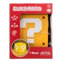 LAMPARA SQUISHY RECARGABLE DE SILICONA BLOQUE PREGUNTA MARIO