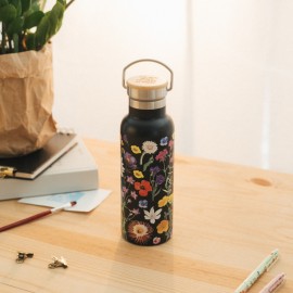 BOTELLA METALICA CON ASA SLEEPLESS GARDEN 2