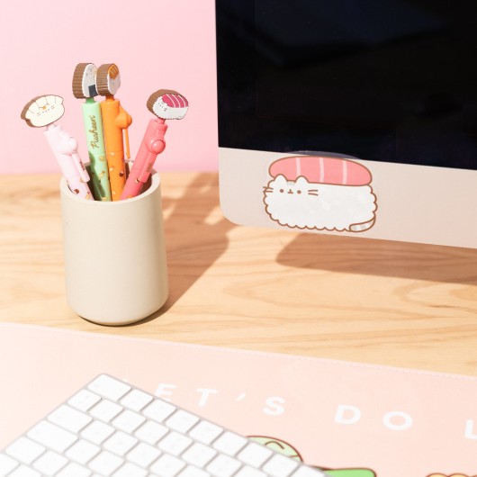 PACK 2 PEGATINAS VINILO PUSHEEN SUSHI ROLL 1