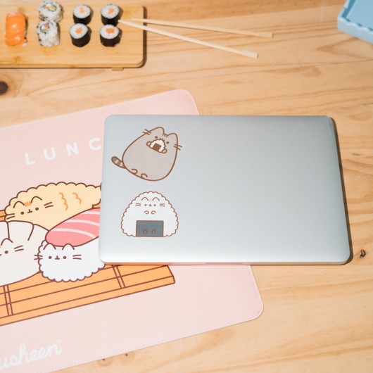 PACK 2 PEGATINAS VINILO PUSHEEN SUSHI ROLL 3