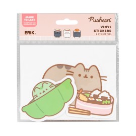 PACK 2 PEGATINAS VINILO PUSHEEN SUSHI ROLL 4