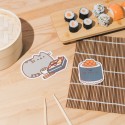 PACK 2 PEGATINAS VINILO PUSHEEN SUSHI ROLL 5