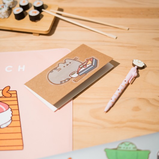 PACK 2 PEGATINAS VINILO PUSHEEN SUSHI ROLL 5