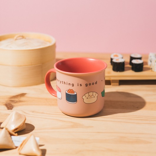 TAZA PREMIUM PUSHEEN SUSHI ROLL