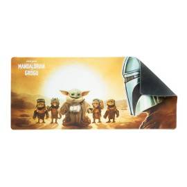 ALFOMBRILLA RATON XL STAR WARS THE MANDALORIAN AND GROGU 2
