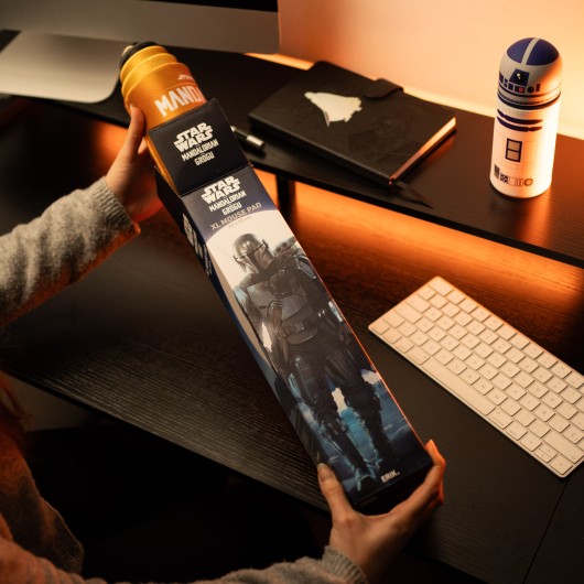ALFOMBRILLA RATON XL STAR WARS THE MANDALORIAN AND GROGU