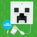 LAMPARA MINECRAFT LED NEON DE PARED CREEPER
