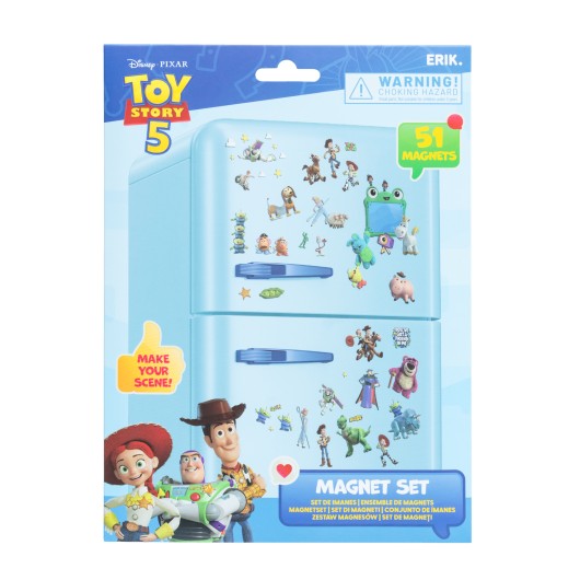 SET DE IMANES TROQUELADOS DISNEY PIXAR TOY STORY 5