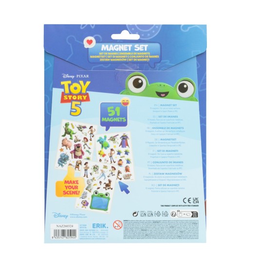 SET DE IMANES TROQUELADOS DISNEY PIXAR TOY STORY 5