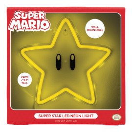 LAMPARA NEON SUPER MARIO