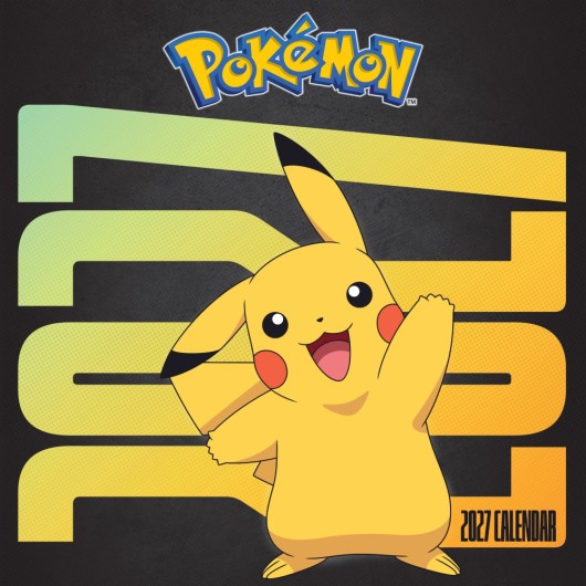 CALENDARIO 2027 30X30 POKEMON