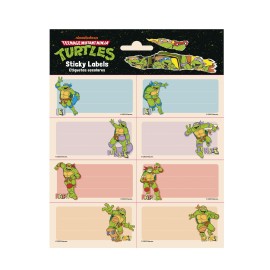 ETIQUETAS ADHESIVAS TORTUGAS NINJA