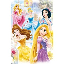 POSTER DISNEY PRINCESAS