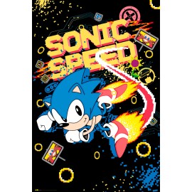 POSTER SONIC SPEED