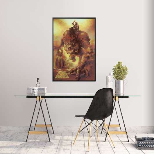 POSTER STAR WARS RANCOR RIDE