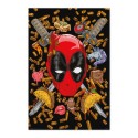 POSTER MARVEL DEADPOOL BULLETS AND CHIMICHANGAS