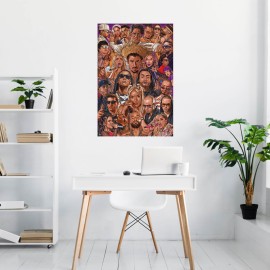 POSTER LEYENDAS DEL REGGAETON POR MORALES DE LOS RIOS 2