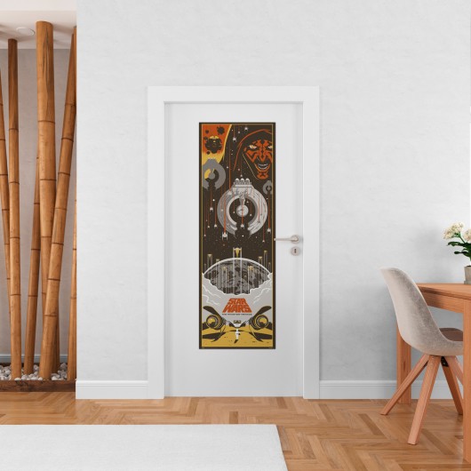POSTER PUERTA STAR WARS EPISODIO I