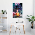POSTER ONE PUNCH MAN SAITAMA VS VILLAIN
