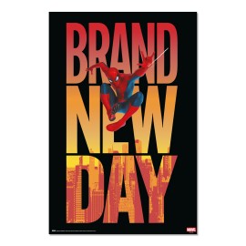 POSTER MARVEL SPIDERMAN BRAND NEW DAY
