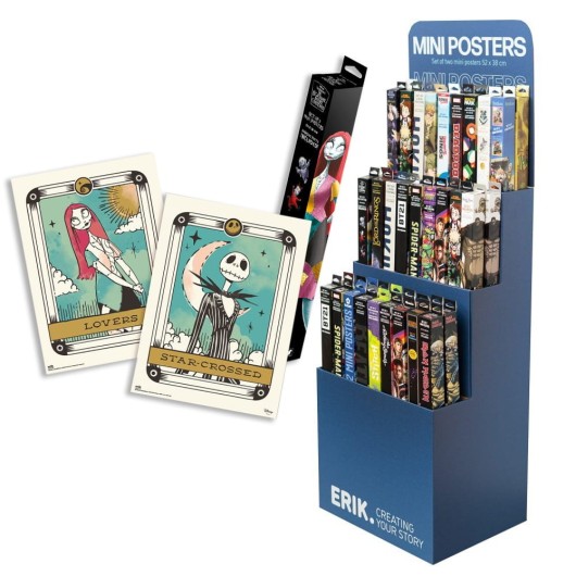 EXPOSITOR MINIPOSTERS SIN MERCANCIA
