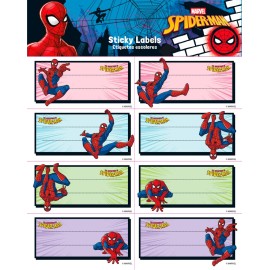 ETIQUETAS ADHESIVAS MARVEL SPIDERMAN